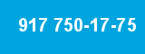 917 750-17-75 917 750-17-75
